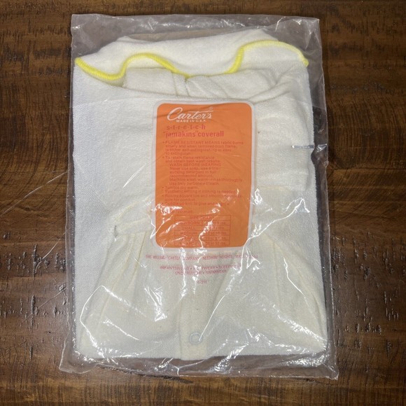 Vtg CARTER'S S-T-R-E-T-C-H "JAMAKINS" COVERALL Baby - MEDIUM 14-20lbs - Clown - Picture 2 of 5